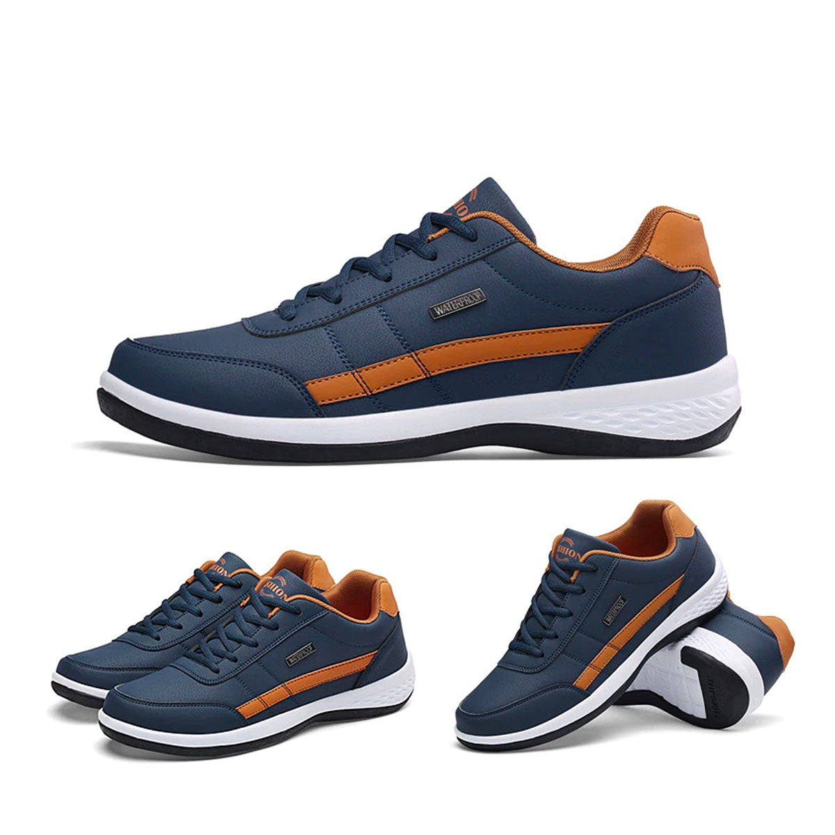 Variant image for Men's Sport Sneakers with Anti-Slip Outsole, Breathable Insole, and Shock-Absorbing Sole for Active Lifestyles-1