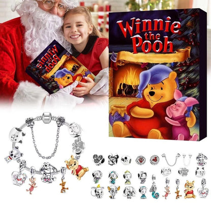 2025 Disney Advent Calendar Bracelets - 24 Days DIY Jewelry Countdown for Christmas Gifts