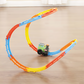 Rail Rolling Train Car DIY Splicing Track - Electronic Toy with Lights and Sounds