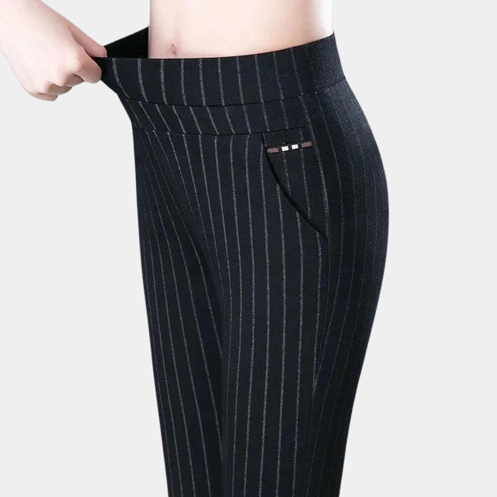Variant image for High Waist Black Stretch Pants for Women, Comfortable Versatile Office and Casual Wear, M-4XL-7