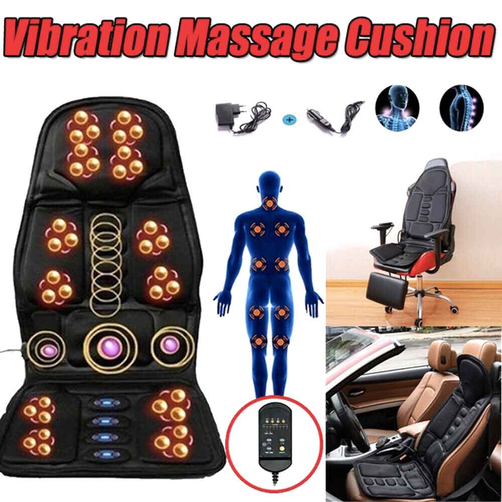 Massage Chair Pad With Heat And 8 Modes For Car Household
