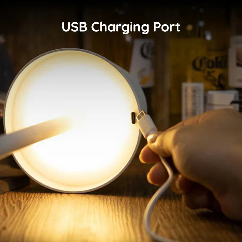 Touch-Control Battery-Powered LED Lamp - 10 Colors, Water-Resistant for Indoor and Outdoor Use