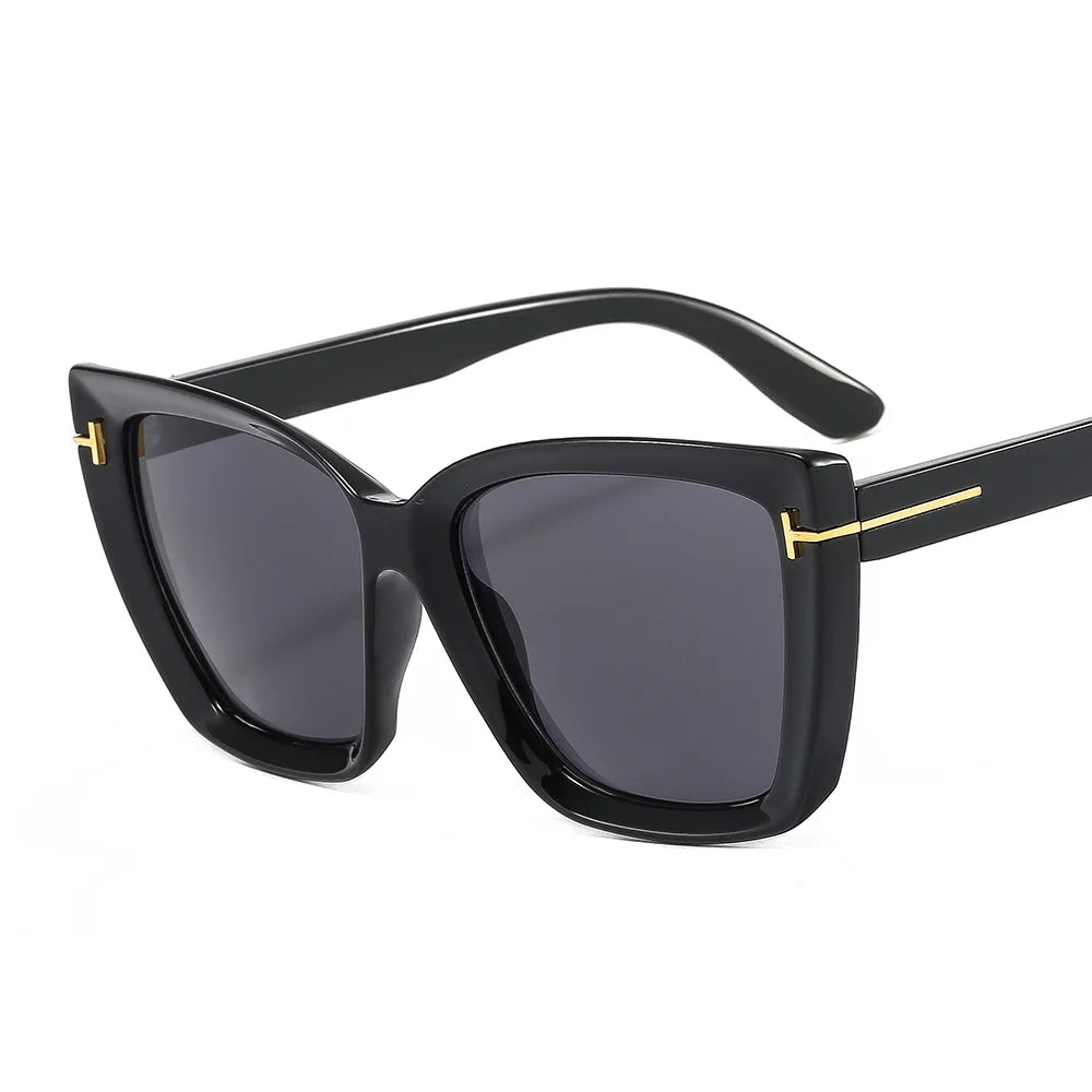 Modische Cat-Eye Sonnenbrille für Damen – UV400 Schutz, Farbverlauf, für den Sommer 3
