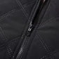 Men’s Windproof Jacket - Quilted Bomber Fleece Lined Hiking