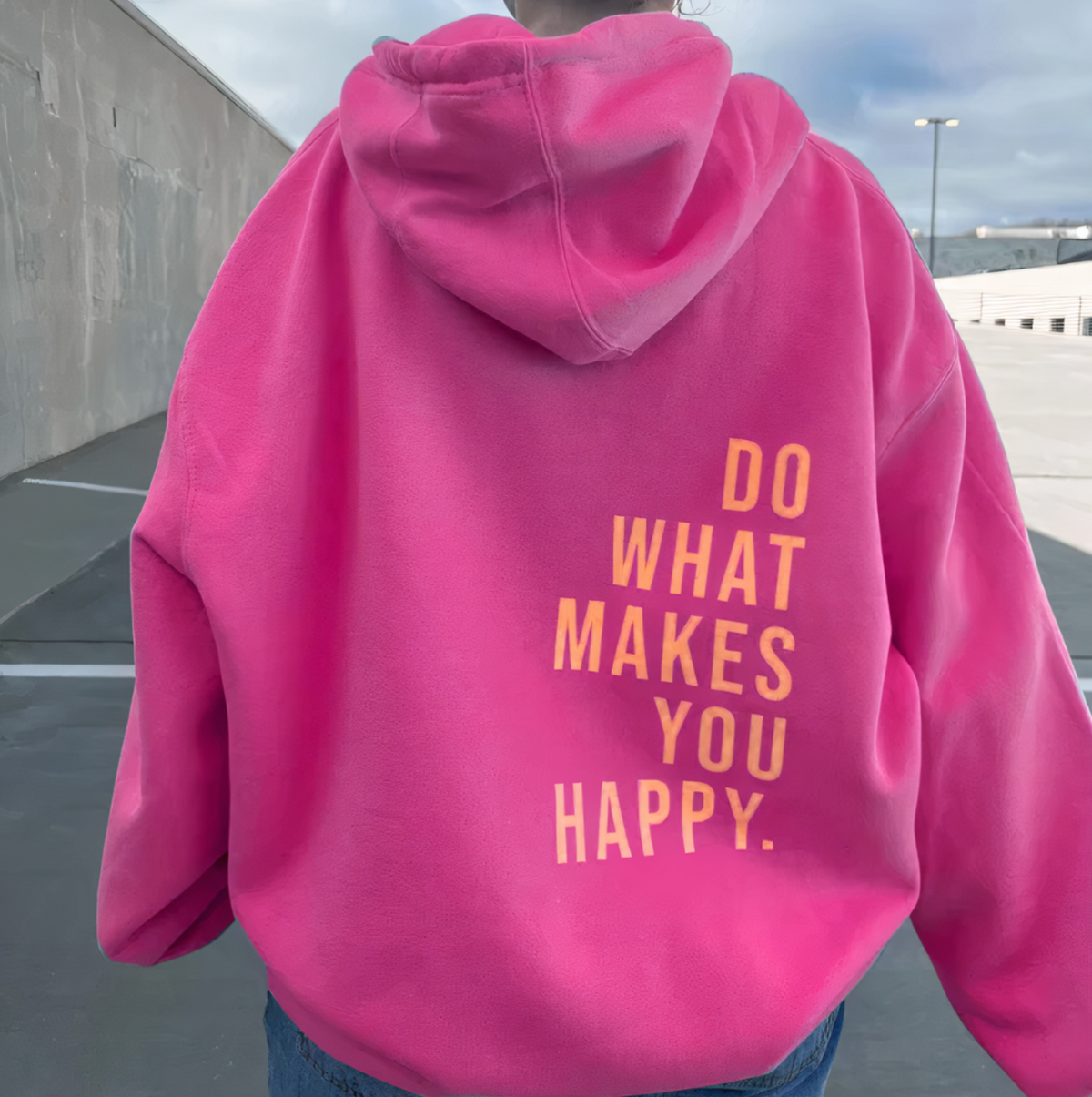Relaxed Oversized Women's Hoodie - Dropped Shoulder Cotton