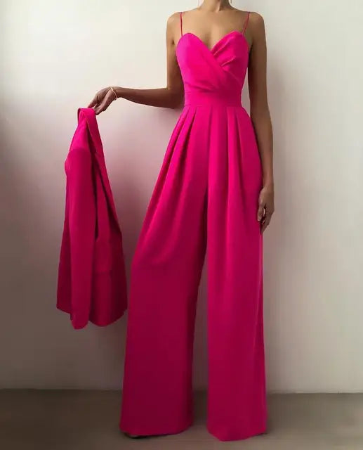 Elegant Black Women's Jumpsuit with Fitted Silhouette for Versatile Fashion and All-Day Comfort-5