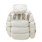 Men's Insulating Puffer Coat - Boxy Cut, Quilted, For Winter