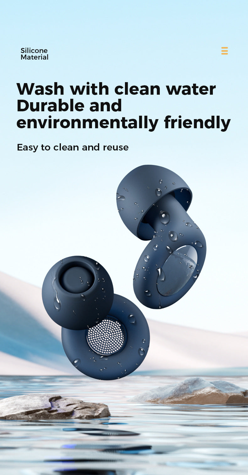 Silicone Ear Plugs For Sleep Soundproof Noise Reduction, Cozy Sleep Aid Fall 2026 Gift