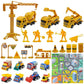 Calendar Advent Car Toys Box Kids 24 Day Christmas Gift