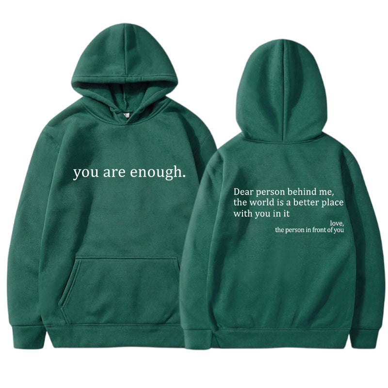Plush Cozy Unisex Hoodie - Relaxed Fit, Cotton, Regular