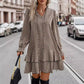 Boho Women's Dress in Beige, Flattering Fit and Lightweight Fabric for Casual and Elegant Occasions, Sizes S-XL-1