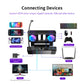 Station Docking 100W With Dual Fans 4K HDMI Gaming Dock
