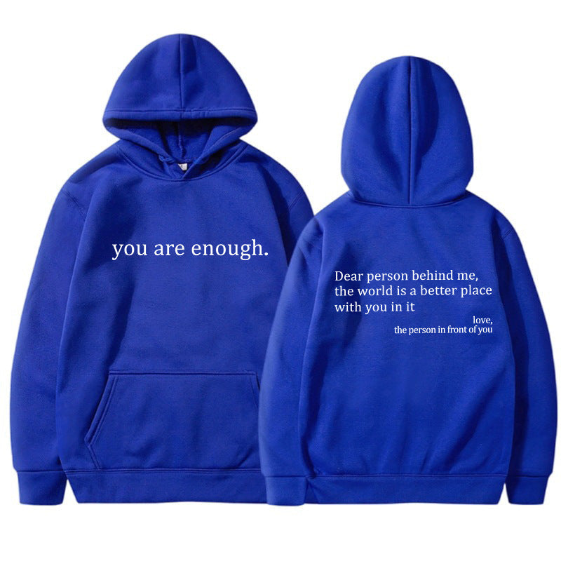 Plush Cozy Unisex Hoodie - Relaxed Fit, Cotton, Regular