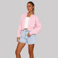 Plush Relaxed Women Cardigan - Cropped Boxy Knit For Regular