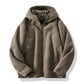 Cozy Warm Men’s Fleece Jacket - Hooded Full Zip, Sherpa