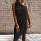 Variant image for Asymmetrical Women's Summer Dress, Lightweight Elegant Design, Available in Various Colors and Sizes S to XXL-11