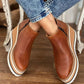 Variant image for Luxurious Women's Leather Boots with Medium-High Heel for All-Day Comfort and Classic Style-19