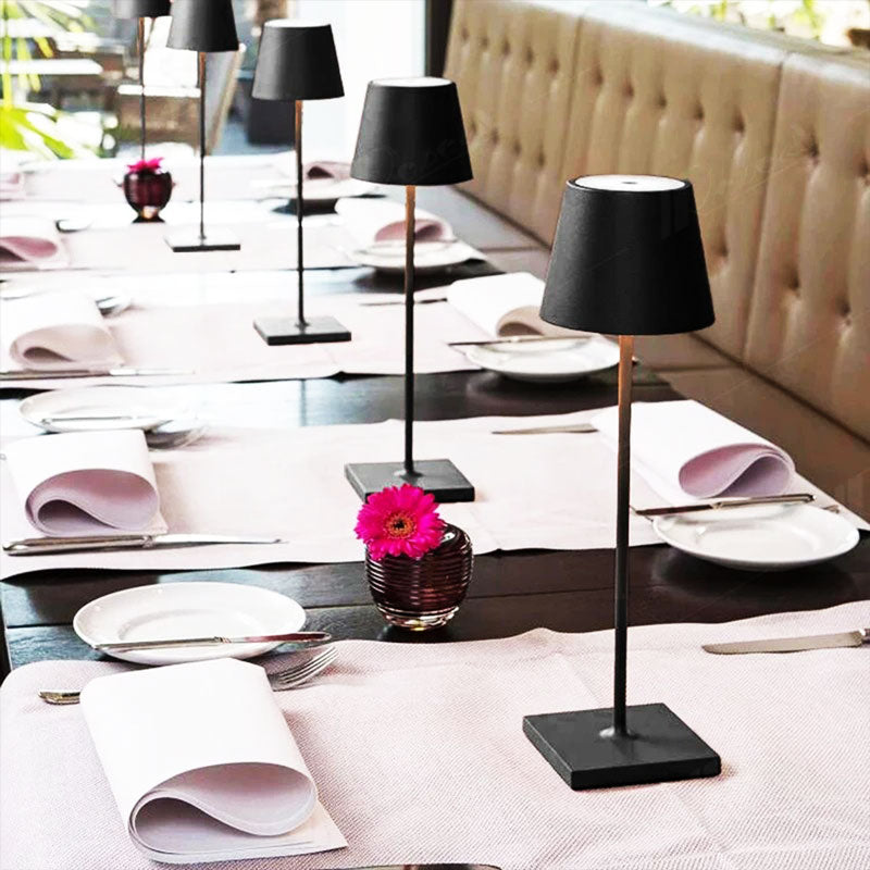Touch-Control Battery-Powered LED Lamp - 10 Colors, Water-Resistant for Indoor and Outdoor Use