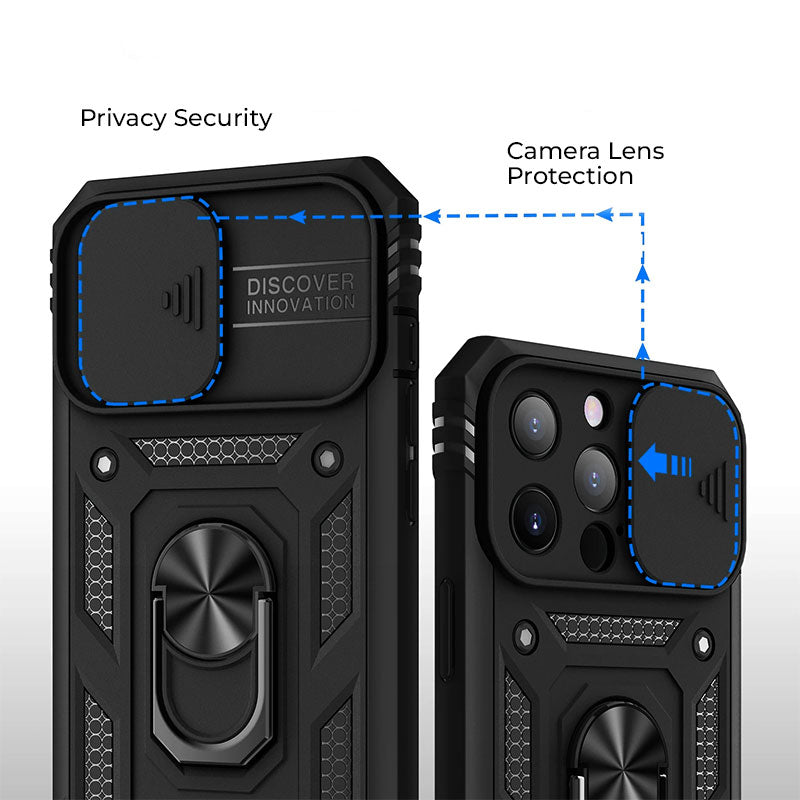 Magnetic2025 Edition Phone Case Rugged Ring Kickstand Fall