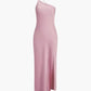 Variant image for Layered Maxi Dress for Women with Crisscross Straps and Flowing Skirt in Vibrant Yellow for Summer Events-21