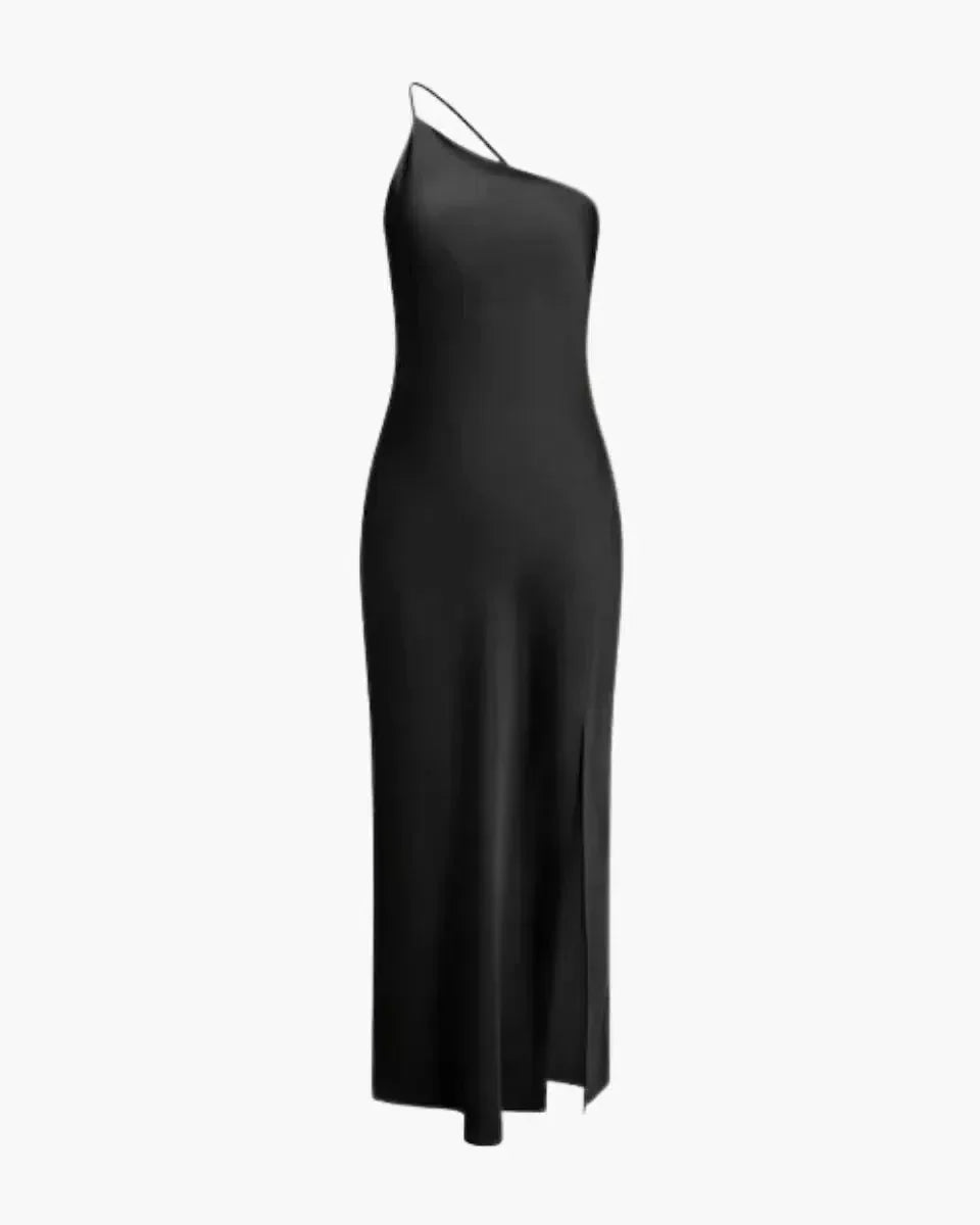 Layered Maxi Dress for Women with Crisscross Straps and Flowing Skirt in Vibrant Yellow for Summer Events-6