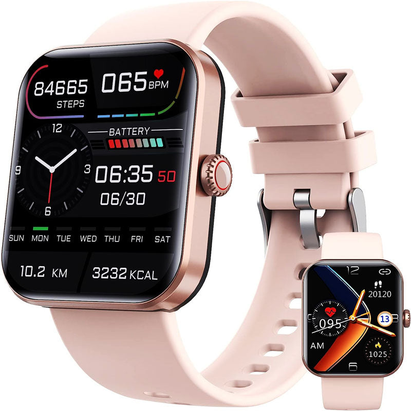 Health 2025 Smartwatch BP+ECG+HRV+BG Monitor with SpO2, Heart Rate, Sleep & Fitness Tracking