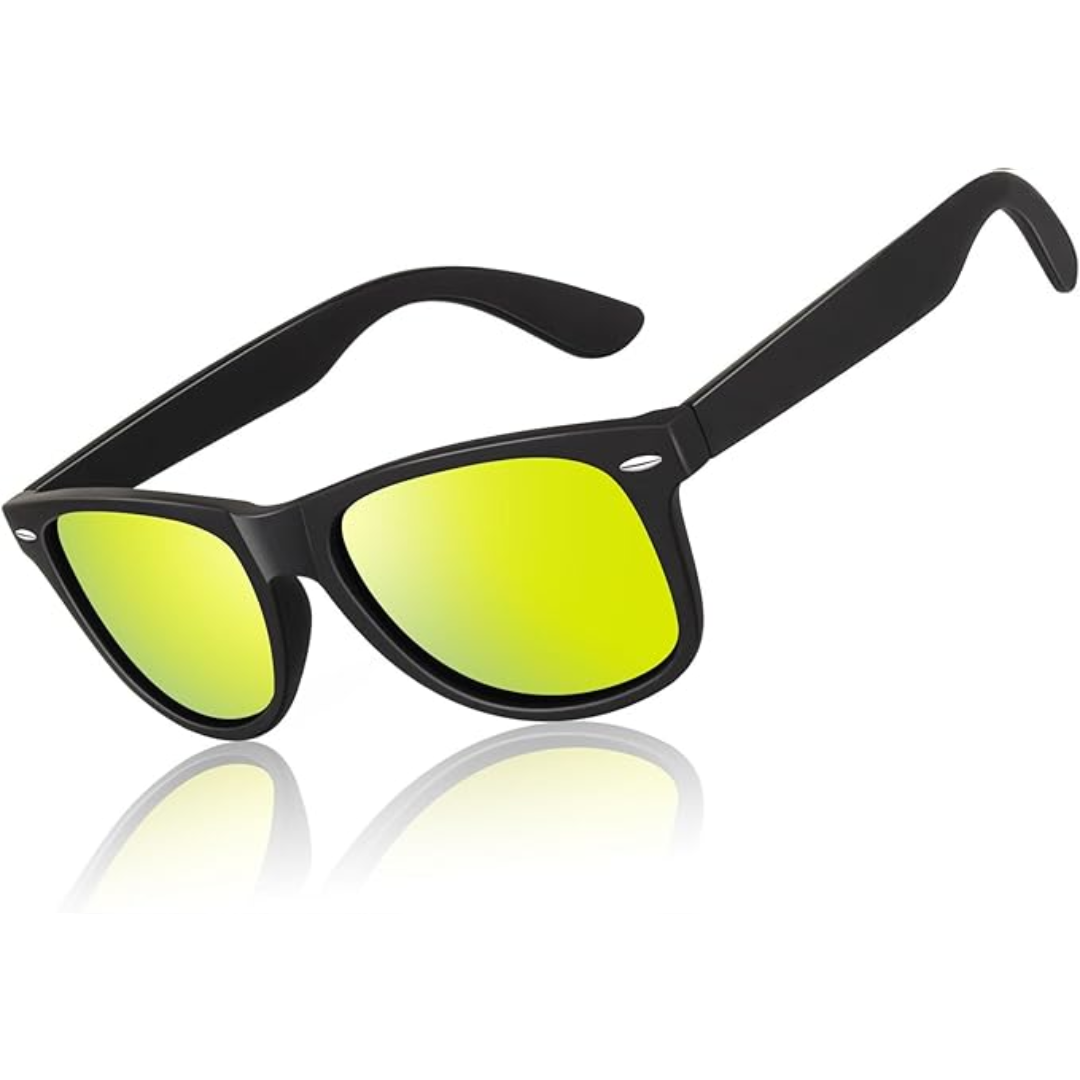 Polarisierte Unisex-Sonnenbrille im Retro-Stil – 80er Jahre Design, leicht, für Sommeraktivitäten 8