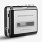 Cassette To USB Converter Travel-Friendly Tape Digitizer MP3