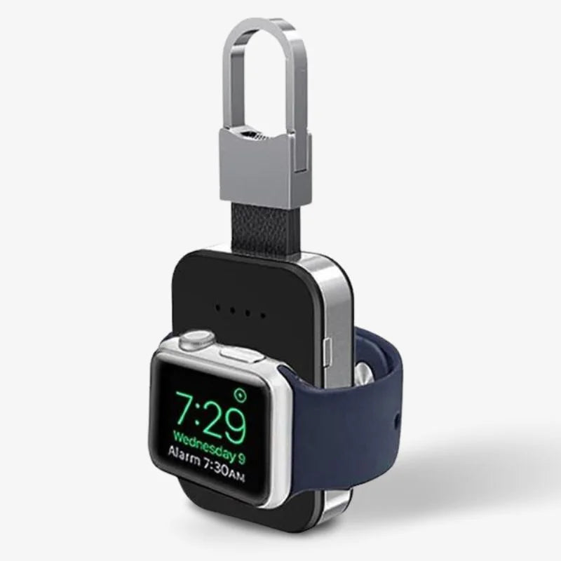 Travel-Friendly Smartwatch Keychain Charger Travel-Friendly Travel Power