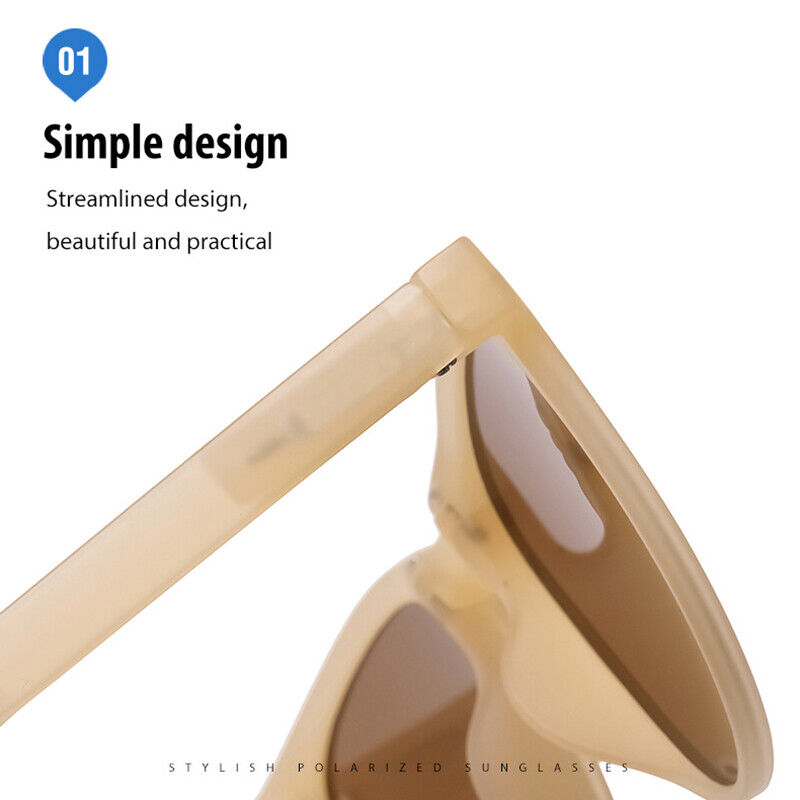Praktische und stilvolle faltbare Sonnenbrille für Damen – ovales Design, UV400-Schutz, ideal für den Sommer 5
