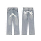Variant image for Y2K Print Jeans with Vibrant Designs, Relaxed Fit, Comfortable Denim for Trendy Style-2