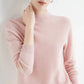 Plush Timeless Women’s Pullover - Mock Neck, Wool, Work