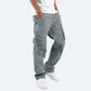 Variant image for Men's Cargo Pants with Practical Pockets, Comfortable Fit, Available in Black and Khaki-9