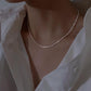 Refined women's silver necklace duo – minimalist design, 925 sterling silver, for everyday wear 5