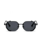 Robuste Herren-Sonnenbrille – eleganter Stahlrahmen, UV400-Schutz, für Freizeit und Reisen 8