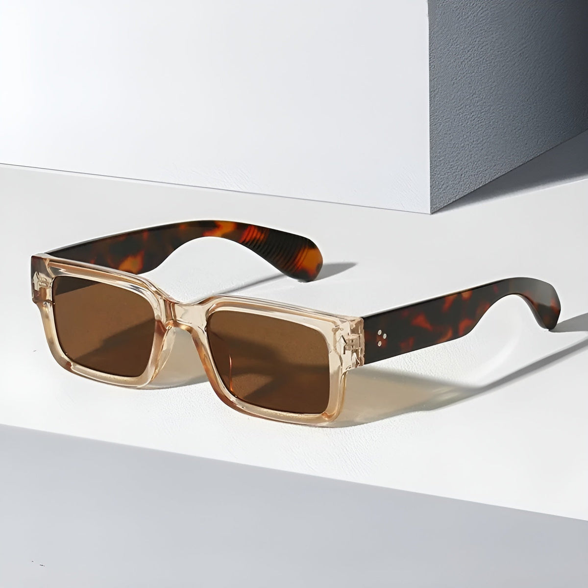 Robuste Herren Sonnenbrille – klassisches Retro-Design, kratzfest, für den Alltag 2