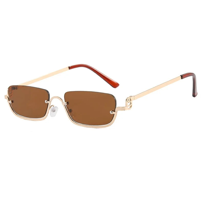 Robuste Herren Sonnenbrille – quadratisches Metallgestell, UV-Schutz, für Freizeit und Reisen 13
