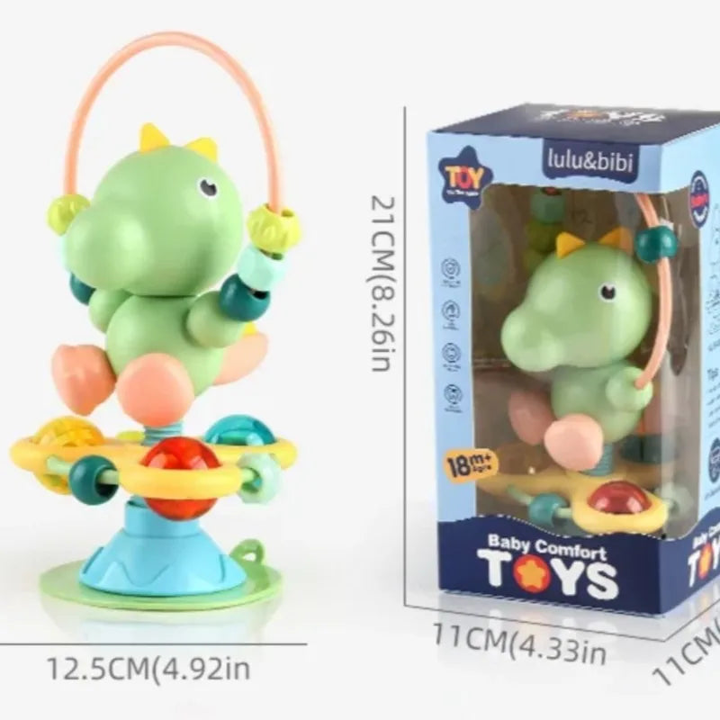 Soothing Baby Rattle Suction Cup Newborn Sensory Toys