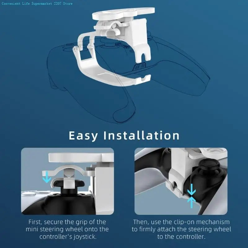 PS5 Controller Steering Wheel Attachment Gaming Accessory Fall 2026 Trend Boosts Grip and Accurate