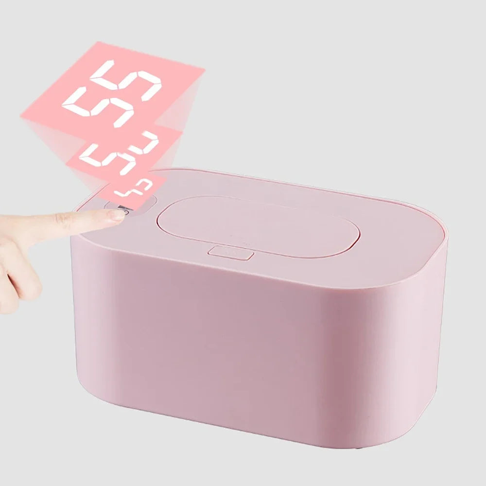 Baby Wipe Warmer Mini Wipe Warmer Dispenser Travel-Friendly Household Car Nursery Essential Fall 2025 Warm Hygienic Wipes