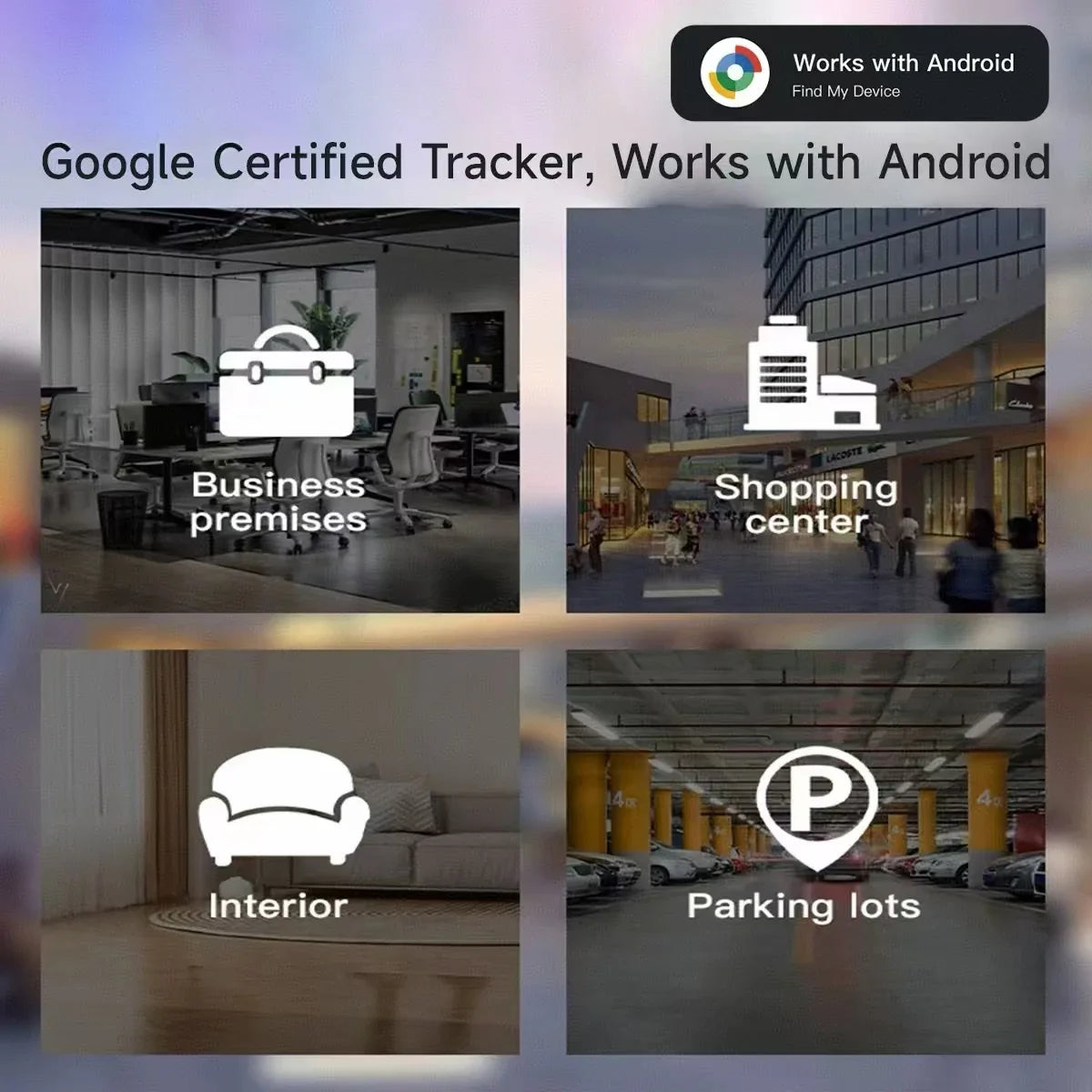 Cordless Battery-Powered Android Item Locator 2026 – Smart Wallet Tracker Card IP68 Water-Resistant