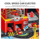 Garage Multi-Storey Racing Track with Cars - Interactive Parking Toy for Boys