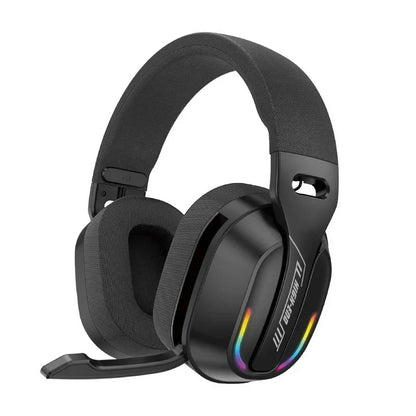 Gaming Headset Bluetooth 5.4 Cordless RGB Low Latency
