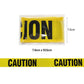 Halloween Warning Tape Spooky Party Decoration Banner Kit Halloween 2025 Decor Simple Hang Window Prop