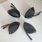 Sunglasses Foldable Cat Eye Vintage Narrow Frame UV400 Protection Travel-Friendly Pocket Shades Fall 2026 Trend Gift