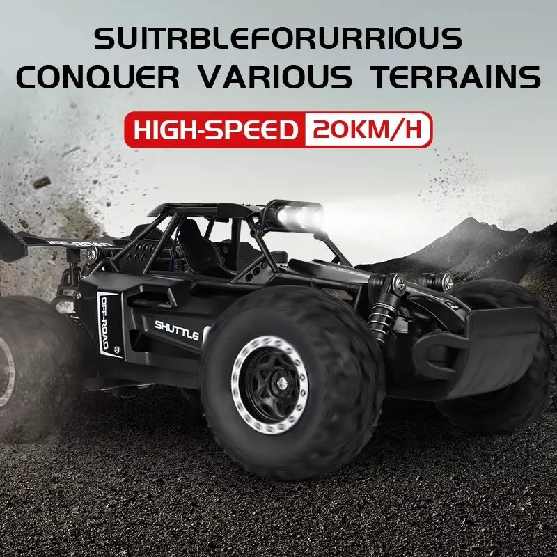 Control Remote Car Drift 1:16 Off Road Alloy Truck 2.4G Radio LED Lights High Speed Fall 2025 Gift For Kids