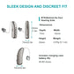 Hearing Aid Battery-Powered Digital BTE With Flexible Volume Travel-Friendly Senior Sound Amplifier