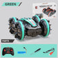 Remote All-Terrain Control Stunt Vehicle - Double-Sided Drifting Car with LED Wheels, Outdoor Adventure Toy for Boys