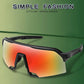 UV400 polycarbonate lenses, cycling, running, fishing – Light unisex sports sunglasses
