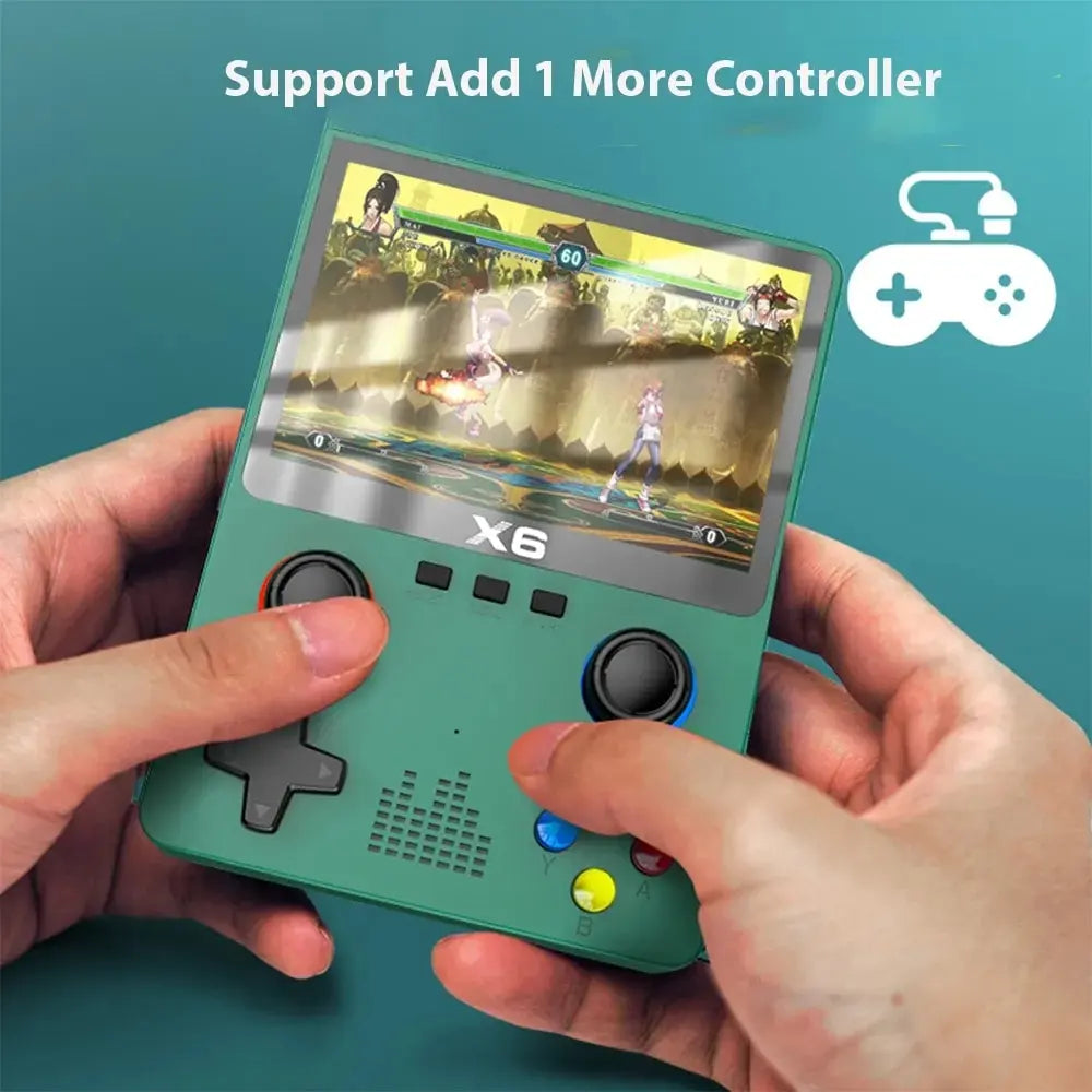 Hand-Held Game Console 3.5 Inch IPS Screen Dual Joystick Retro Travel-Friendly Console Fall 2025 10000 Games Long Battery Gift